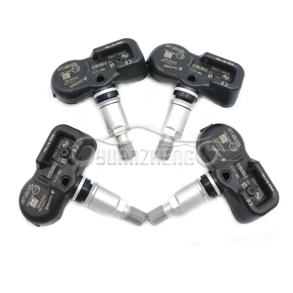 ya 3 8.24 baidi 4pcs TPMS tire Pressure Sensor 52940-J7000 for Kia Forte Cerato Koup K3 PMV-CH15