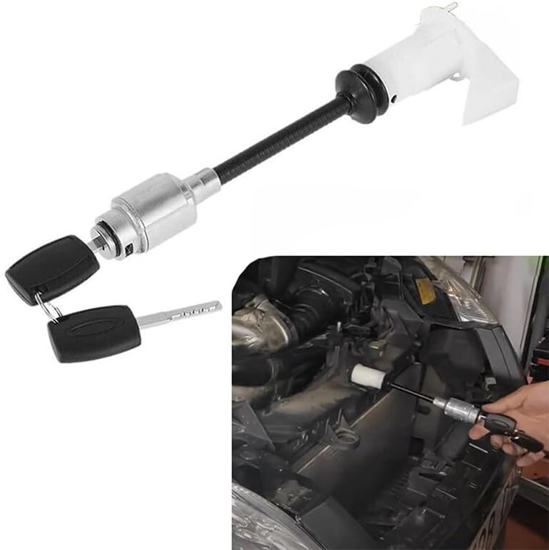 ya 10 9.16 baidi for Ford Focus C-MAX 2003-2007 Front Cover Release Lock Repair Kit with 2 Keys