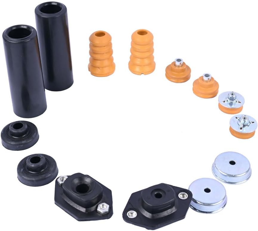 ya 10 9.16 baidi Rear Upper Lower Shock Mounts Grommets & Bump Stops Kit for BMW E90 E92 E93 E82