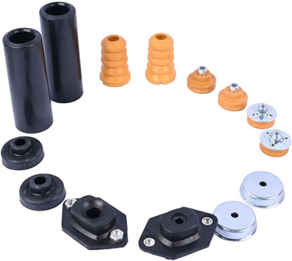 ya 10 9.16 baidi Rear Upper Lower Shock Mounts Grommets & Bump Stops Kit for BMW E90 E92 E93 E82