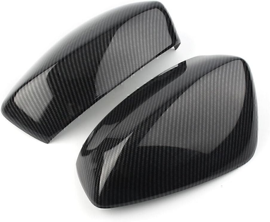 ya 11 9.14 baidiCarbon Fiber Style Rearview Mirror Cover Trim for Mazda 3 Axela 2014-2016 Pair