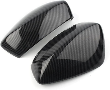 ya 11 9.14 baidiCarbon Fiber Style Rearview Mirror Cover Trim for Mazda 3 Axela 2014-2016 Pair