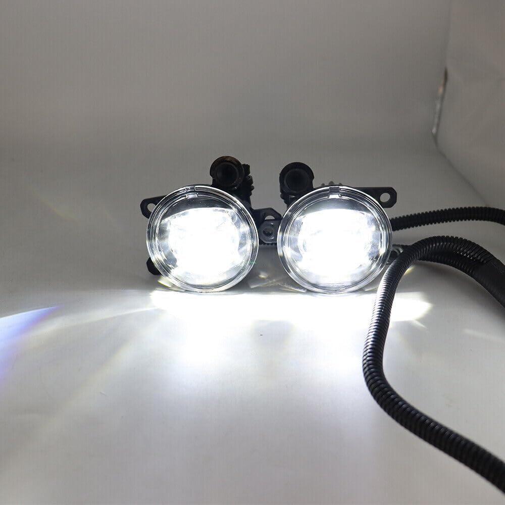 ya 2 8.15 1 set of for Ford Escape 2023+front bumper LED fog lights+light cover+wiring harness