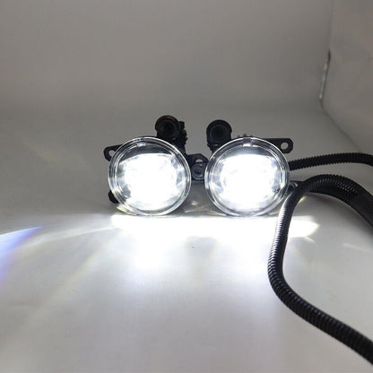 ya 2 8.15 1 set of for Ford Escape 2023+front bumper LED fog lights+light cover+wiring harness