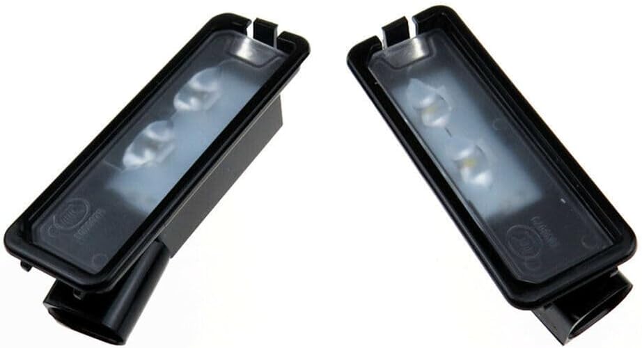 ya 4 8.14 2 Pack LED License Plate Bulbs 12V Lights for VW for Golf 7 MK7 Passat 