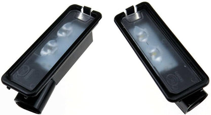 ya 4 8.24 baidi 2 Pack LED License Plate Bulbs 12V Lights for VW for Golf 7 MK7 Passat 