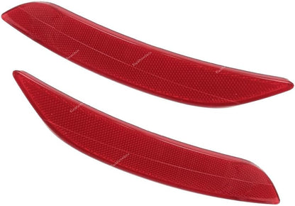 ya 27 10.13 baidi Pair For 08-16 for BMW Z4 Series E89 Rear Bumper Reflector Red Right+Left Side