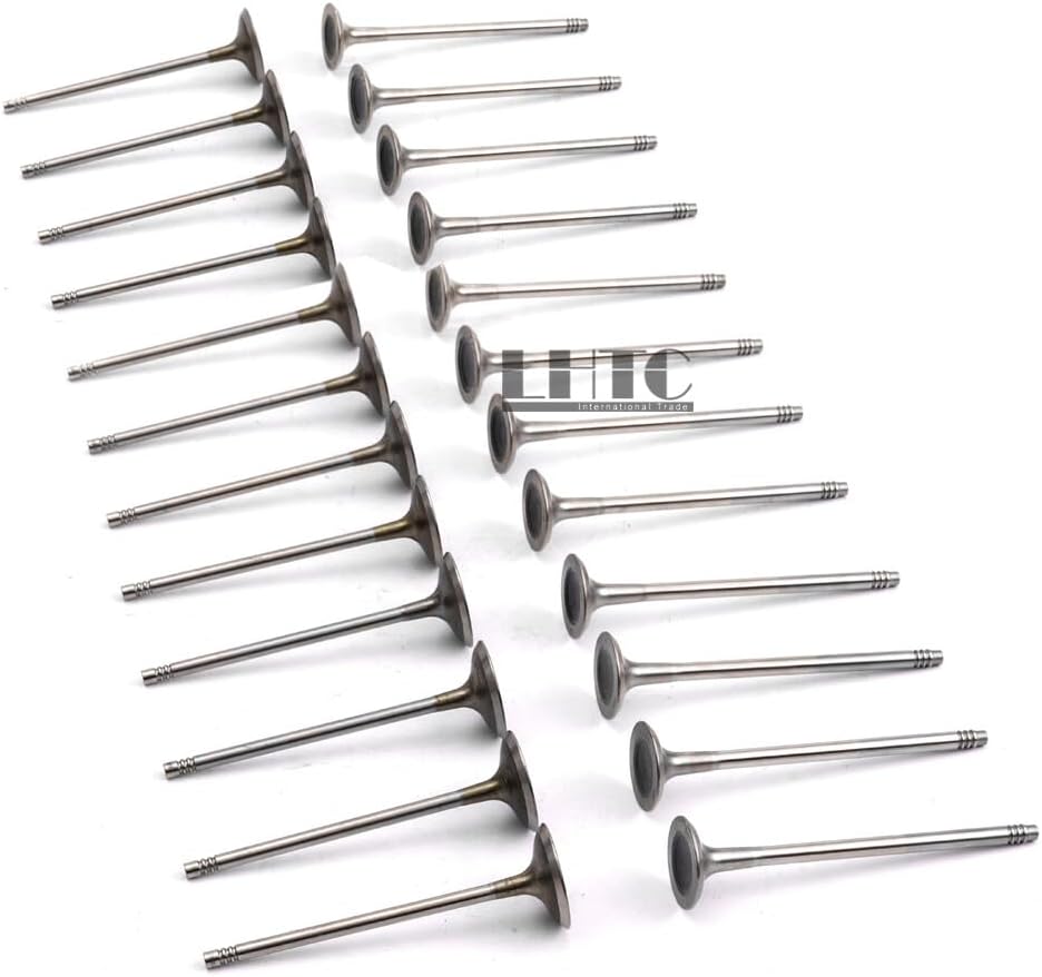 ya 12 10.8 baidi 24pcs Intake & Valves for BMW 335i X5 X6 E92 F10 F15 F22 F30 F32 N55 3.0