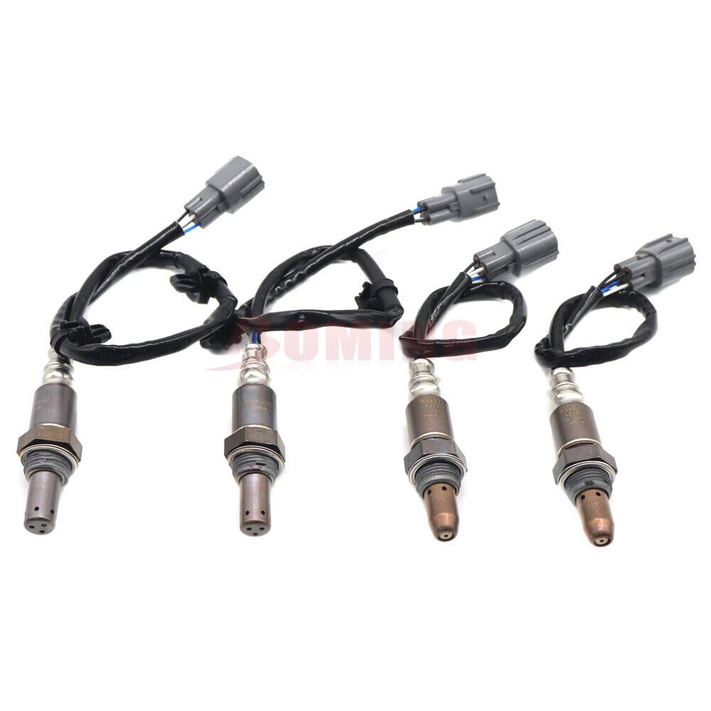 ya 6 8.24 baidi 4-Pack Upstream and Downstream Oxygen Sensors for Toyota Tacoma 2.7L L4 Automatic Transmission 