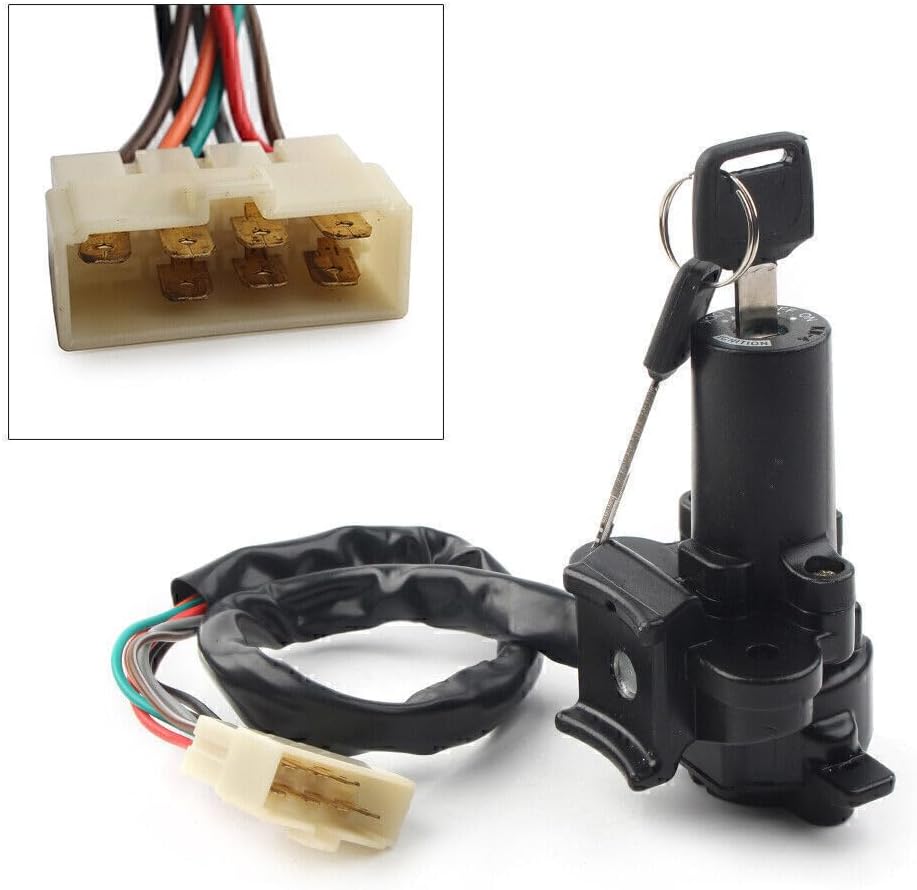 ya 4 8.14 Ignition Switch Lock Set for SEAT Lock for Kawasaki EX250 250R EX300 300