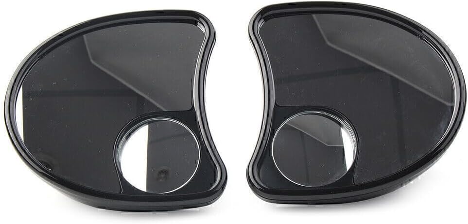 ya 2 8.15 Rear Side Wide Angle Blind Spot Mirror Fairing Mount for Touring Street Glide po
