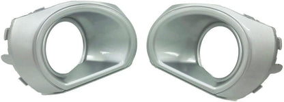 ya 13 9.15 zhengce 2-piece front silver fog light lampshade suitable for Subaru Inland 2009-20