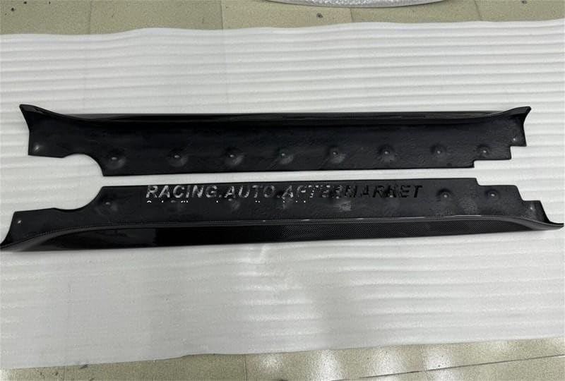 ya 2 8.15 Fits for Porsche for 911 992 Carrera 20+ Carbon Fiber Side Skirts Set Upgrades GT3 Style