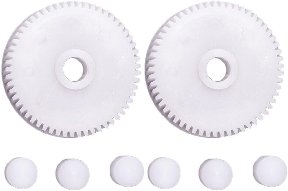 ya 14 9.20 zhengce Headlight motor gear/reconstruction kit -2 gears and 6 bushings for Corvett-1
