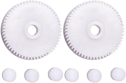 ya 14 9.20 zhengce Headlight motor gear/reconstruction kit -2 gears and 6 bushings for Corvett-1