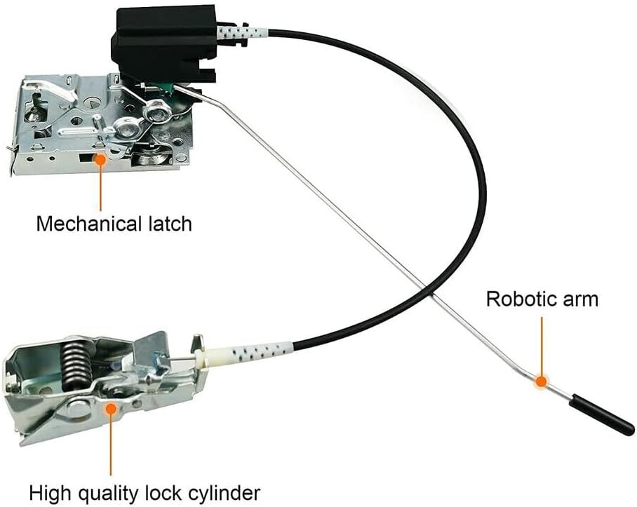 ya 2 8.15 F4TZ-15219A64-A Bronco F-150 for d Door Latch & Lock Control w/Cable RH PASSGER