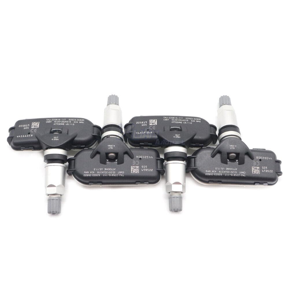 ya 2 8.15 4X TPMS for Hyundai Azera 2015-2017 Tire Pressure Sensors 52933-3V600 529333V600