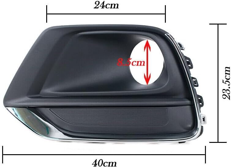 ya 2 8.15 Left suitable for Chevrolet Trax tracker 2017-2019 fog light cover grille with holes