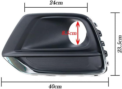 ya 2 8.15 Suitable for Chevrolet Trax tracker 2017-2019 fog light protection cover grille with holes