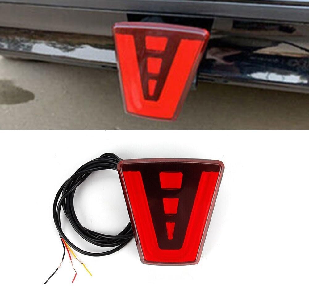 ya 13 9.15 baidi LED F1 Style Red Third Rear Tail Brake Light Stop Fog Lamp