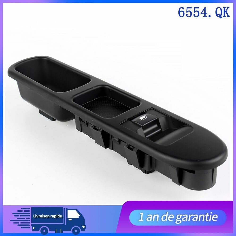 ya 4 8.8 6 broches 6554QK Commande Interrupteur Bouton Leve-Vitre Fit for Peugeot 207 07-2015