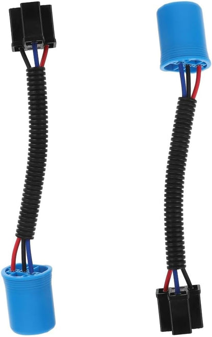 ya 13 9.15 baidi 2 Pcs Car Cable Headlight Wire Connector Extension