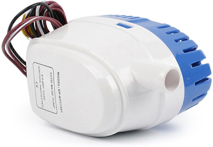 ya 4 8.24 baidi 24V 750GPH Marine Boat Automatic Bilge Pump RV Submersible Water Pump