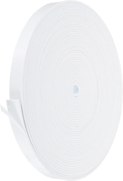 ya 26 10.21 baidi Weather Stripping Door Seal 3/4 x 1/8 x 50 Feet Self Adhesive White