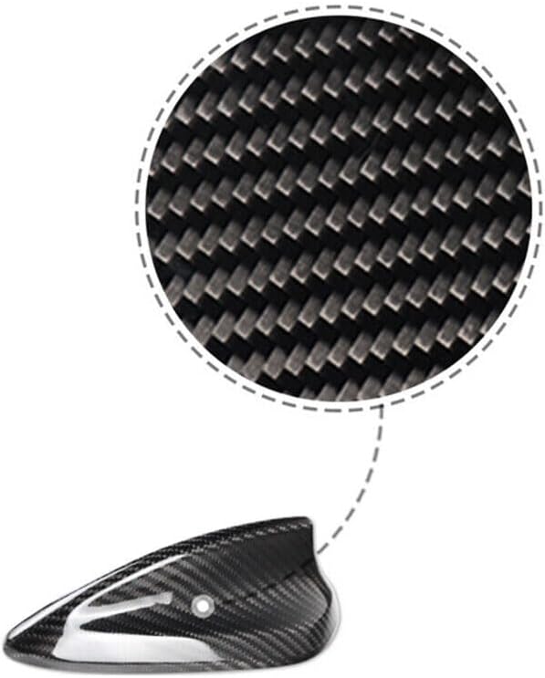 ya 6 8.24 baidi Real Carbon Fiber Shark Fin Antenna Decor Cover Fit for BMW X1 X2 X3 X4 X5 X6 X7
