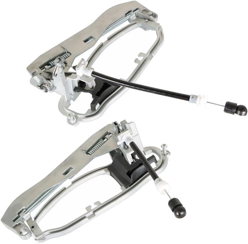 ya 10 9.16 baidi New 4-Piece Set of Front and Rear Door Handle Brackets for 2000-2006 for BMW E53 X5-
