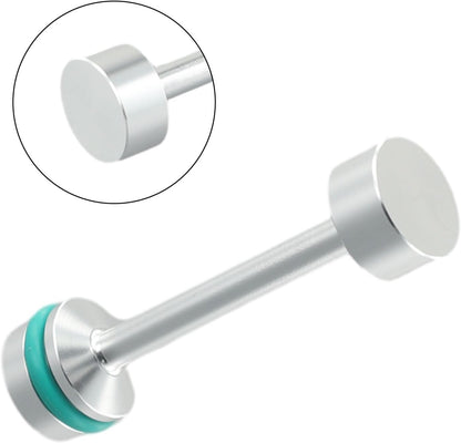 ya 12 10.8 baidi Silver Billet Aluminum Oil Diverter Barbell For LS LS1 LS3 LQ4 4.8 5.7 6.0 6.2L