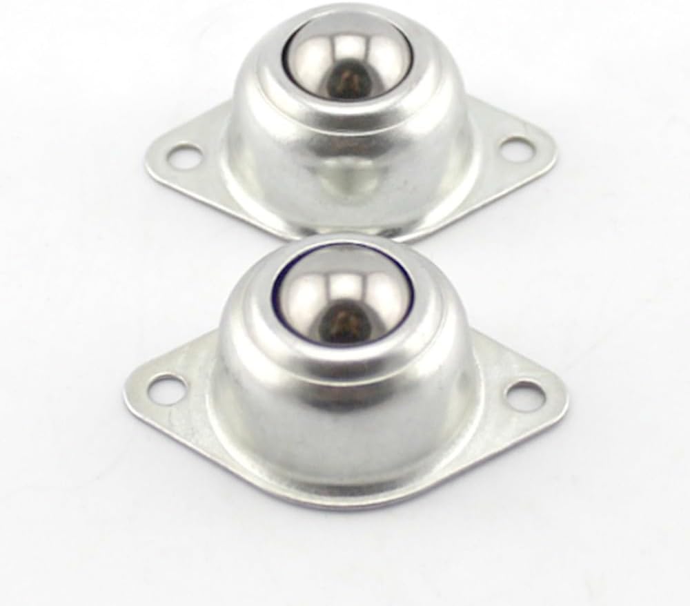 ya 4 8.14 5 PCS Universal Wheel Steel Ball Caster Wheels Moving Robot Steering