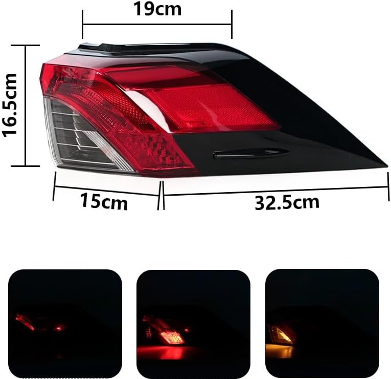 ya 10 9.16 zhengce A pair of car side tail light assemblies for Toyota RAV-4 RAV4 2019-21 US V
