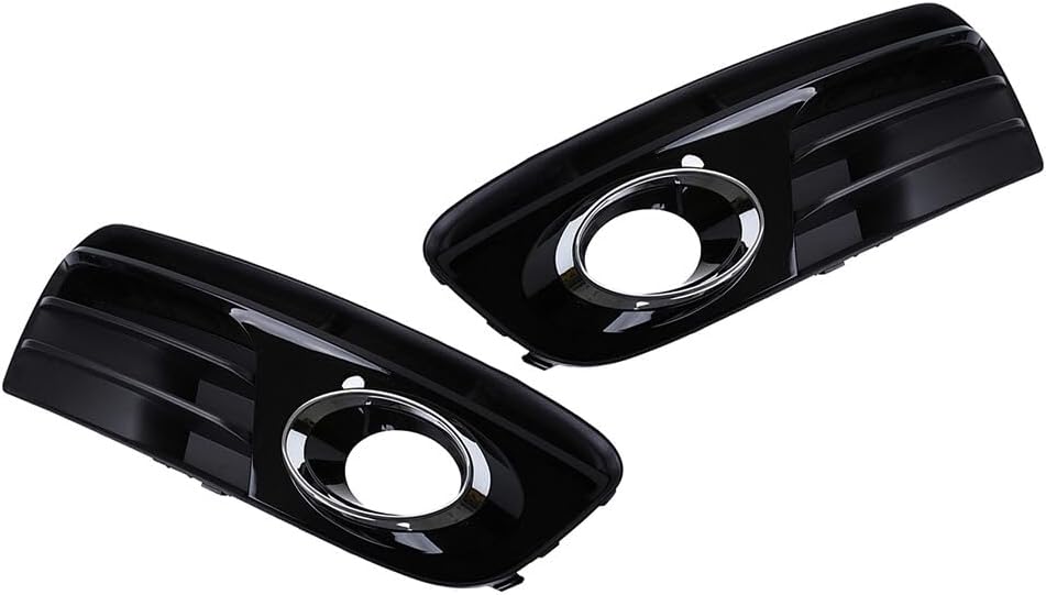 ya 10 9.16 zhengce Front Bumper Fog Light Grill Grille Cover Trim for Audi Q5 2013-2017 Left S
