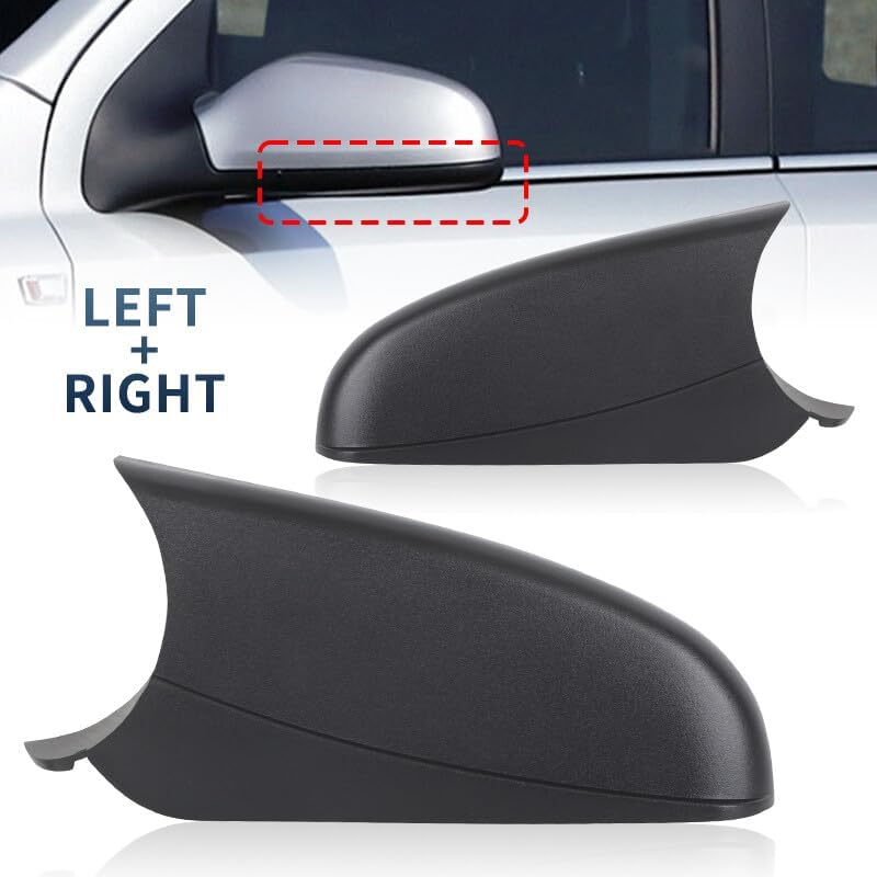 ya 11 9.14 baidiLeft & Right Lower Wing Mirror Cover Holder for Vauxhall for Opel for Astra H MK5 04-13