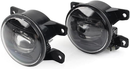 ya 10 9.16 zhengce 2pc LED Fog Light Lamps With Cable Switch Left Right for Honda for Civic Se