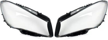 ya 7 8.24 baidi Front 2X Transparent Headlight Lens Cover for 2016-19 for Mercedes-Benz W117 CLA250 CLA45