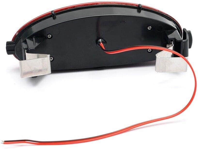 ya 7 8.24 baidi Rear Red LED Bumper Center Tail Fog Light Reflector for Peugeot 206 GTI CC SW