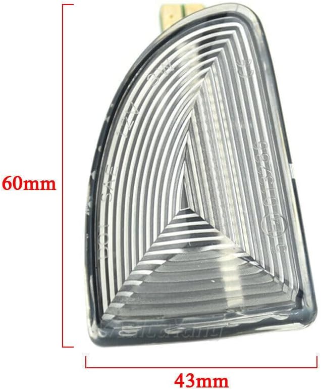 ya 4 8.8 Dynamic sequential LED side marker signal light suitable for Benz Smart Fortwo W451 07-15