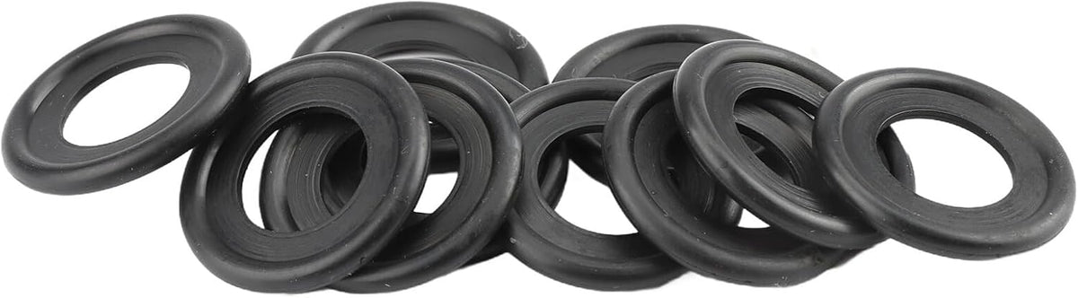ya 9 10.24 10PCS 3536966 New M11 Universal Rubber Oil Drain Plug Gaskets 12616850 For GM