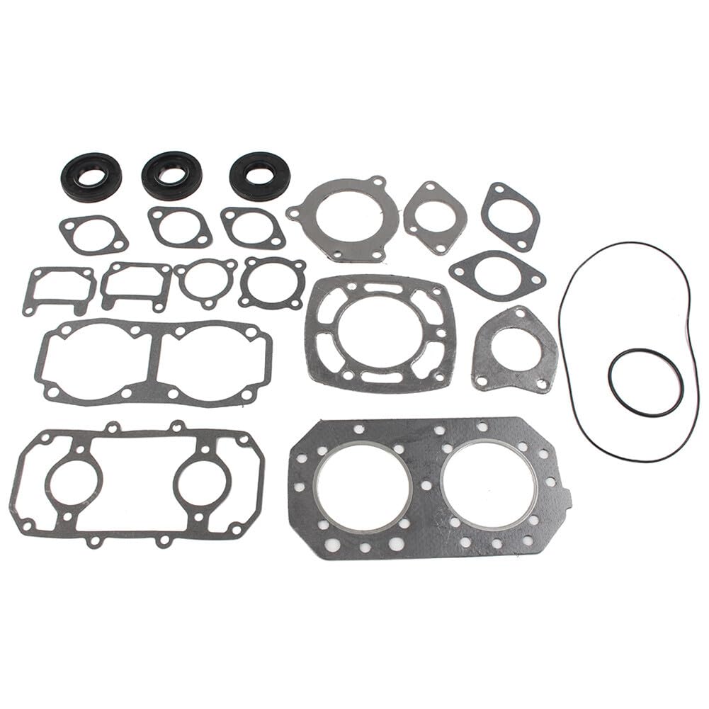 ya 5 8.24 baidi for Kawasaki 550 82-90 Full Complete Engine Gasket Oil Seal & O-Ring Kit