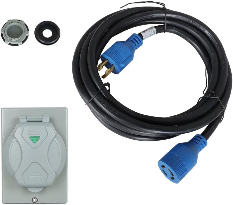 ya 10 9.16 baidi 15ft Heavy?Duty Electrical Connector Cable L14?30P to L14?30R Power Cord