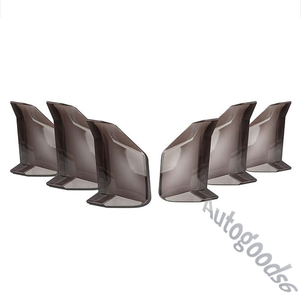 ya 7 8.24 baidi for Mustang 2018-2022 Smoked Black Tail Light Lamp Cover Guard Trim