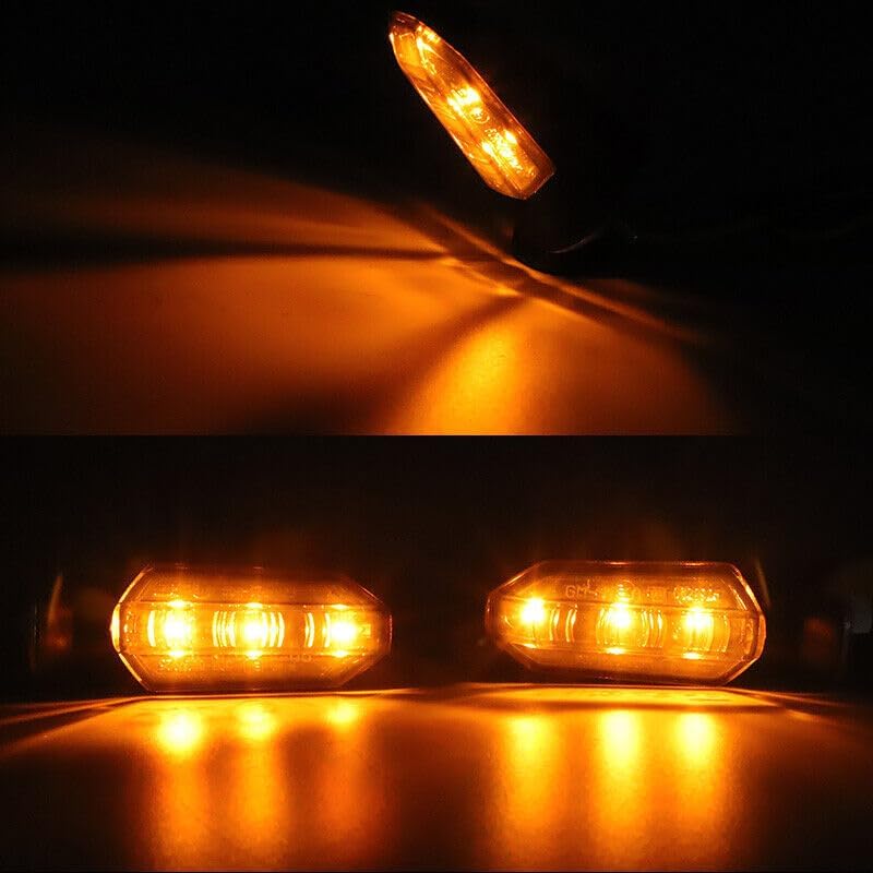 ya 4 8.24 baidi 4x Motorcycle LED Turn Signal Light Motorbike Blinker Indicator Light for Harley