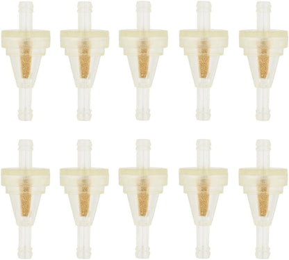 ya 11 9.14 zhengce 10pcs Universal Motorcycle for Mini Small Engine 1/4 Inline Carb Fuel Gas F