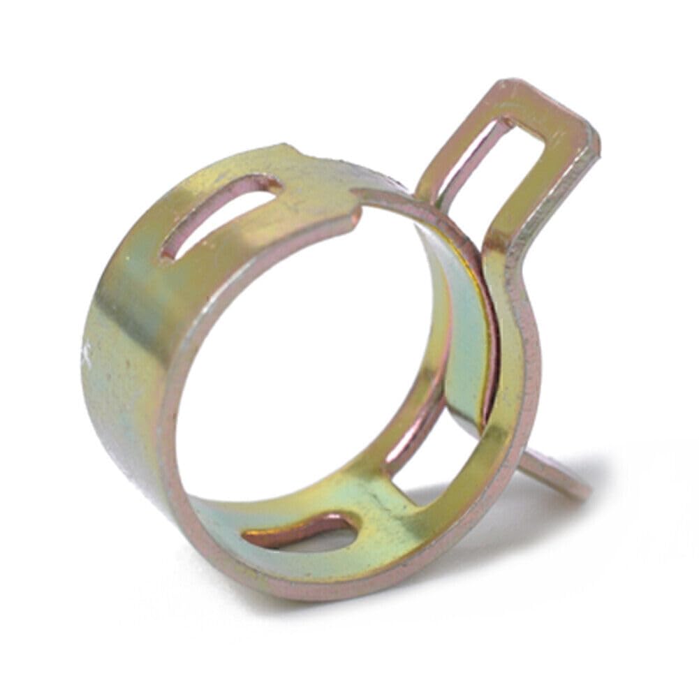ya 6 8.14 80pcs 6-15mm Spring Clamp Fuel Oil Water Hose Pipe Clamp Buckle 8 Sizes 