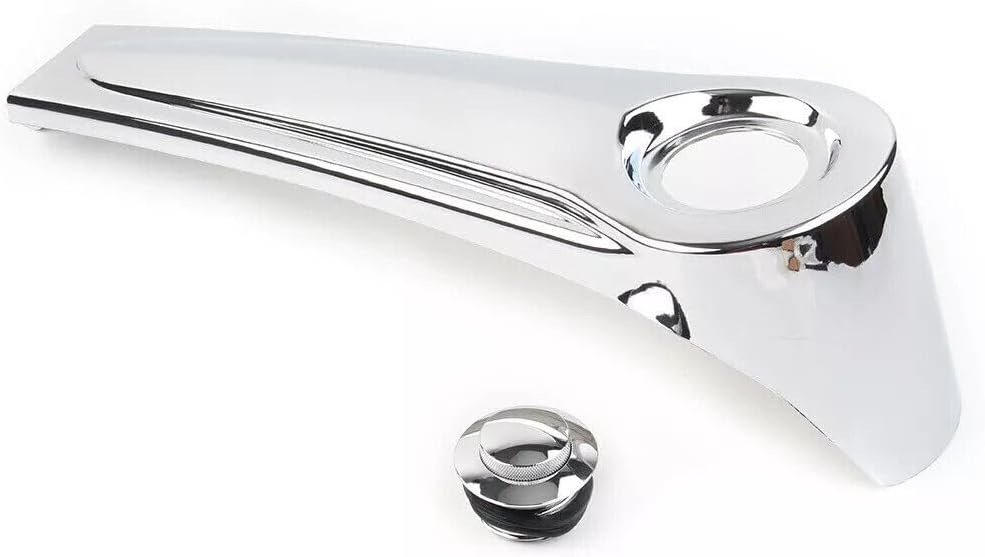 ya 23 10.7 baidi Dash Panel + Tank Cap for Harley Electra Street Road Glide 86-07 Chrome