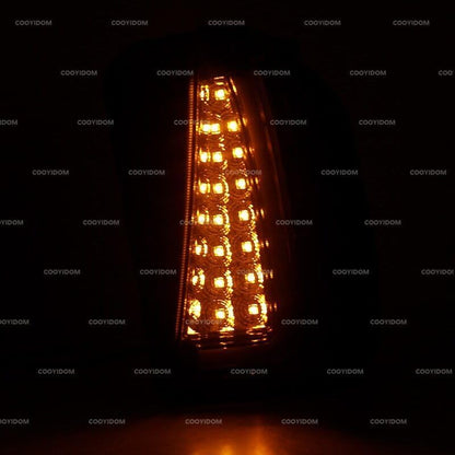 ya 2 8.15 1 pair of smoked LED DRL fog lights turn signal suitable for Toyota Prius 30 series 2012-2014