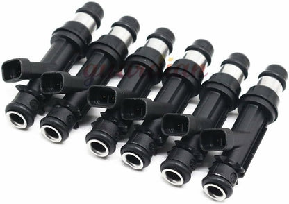 ya 10 9.16 baidi 6Pcs Fuel Injectors 25313185 for Chevy Trailblazer for Buick for GMC Envoy 4.2L 02-04