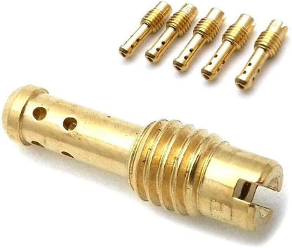 ya 2 8.15 20 Pcs 8 Hole Type Pilot Jet For VM TM TMX Carb Pilot Jets 12.5-60